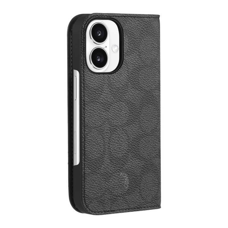 新品】Coach - iPhone 16 - シグネイチャー柄 ブラック②