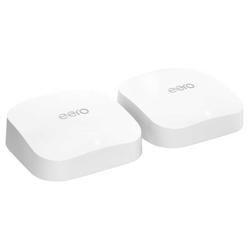 Amazon eero Pro 6E - メッシュwifi システム、Wi-Fi 6E、AXE5400、2.5
