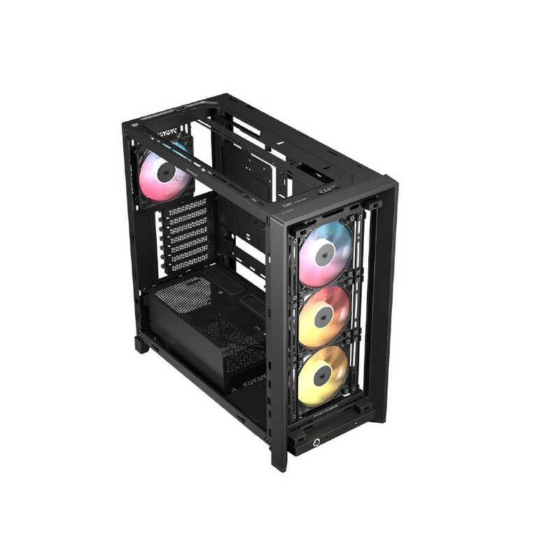 コルセア　CORSAIR　FRAME 4000D LCD RS ARGB Premium Mid-TowerBlack　CC-9011326-WW_10
