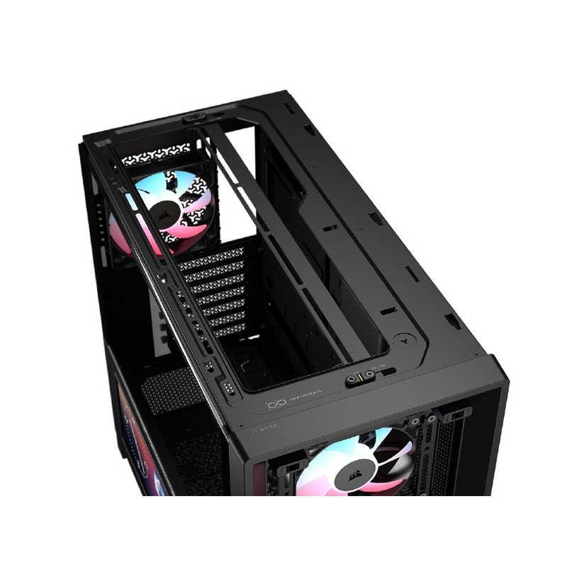 コルセア　CORSAIR　FRAME 4000D LCD RS ARGB Premium Mid-TowerBlack　CC-9011326-WW_11