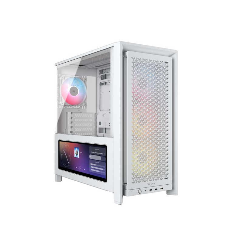 コルセア CORSAIR FRAME 4000D LCD RS ARGB Premium Mid-TowerWhite CC