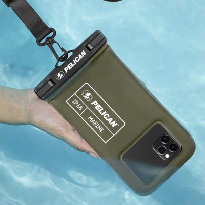 ペリカン　スマートフォン用防水・防塵ケース IP68規格 Pelican Marine Waterproof Floating Pouch Olive Green　PP043304｜y-kojima｜02