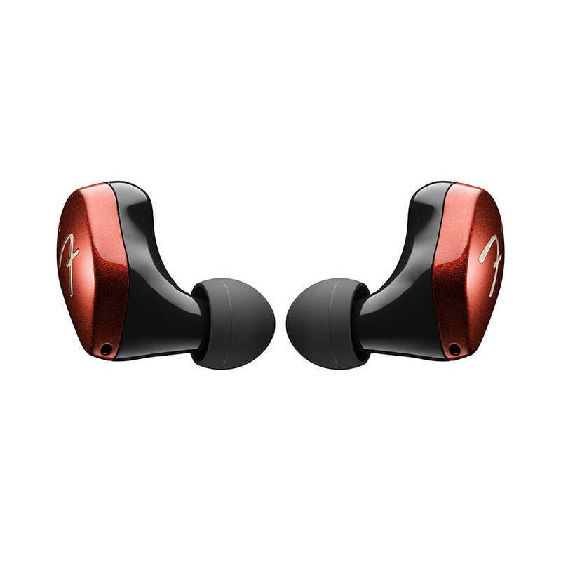 FENDERAUDIO 完全ワイヤレスイヤホン レッド数量限定カラー [リモコン