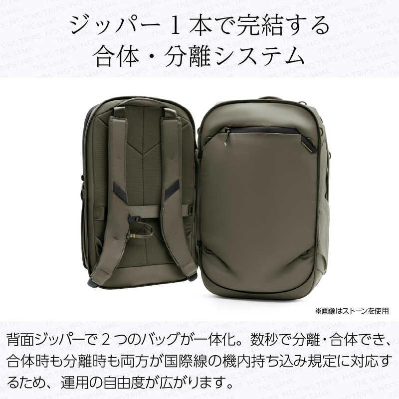 PEAKDESIGN トラベル バックパック 2-in-1 40L ブラック BTRT-40-BK-2
