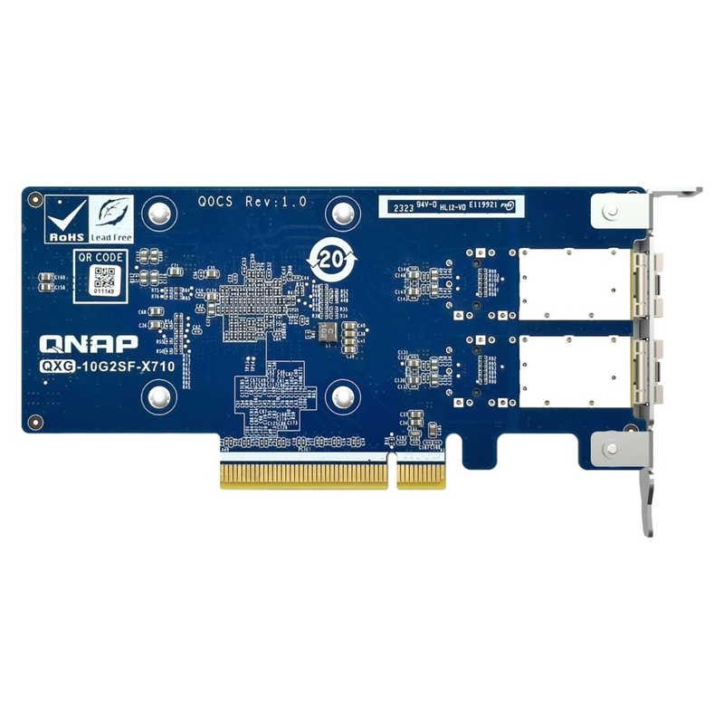 QNAP ネットワーク拡張カード［10GbESFP＋］ QXG-10G2SF-X710 : コジマ