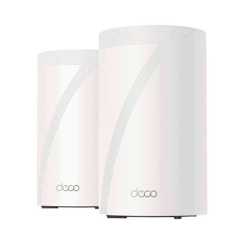 TP-Link Deco BE68 2個パック 未開封　納品書あり TPLINK DECO BE68 2P ［Wi-Fi 7(be) / IPv6対応］ DECOBE682P : コジマ