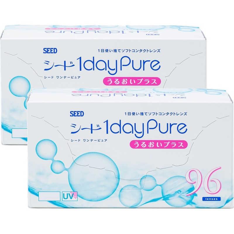 SEED　(度あり/-6.00) (2箱セット) ワンデー ピュア うるおいプラス (BC8.8/DIA14.2) SEED 「2箱セット」ワンデー ピュア うるおいプラス (BC8.8/PWR-2.75