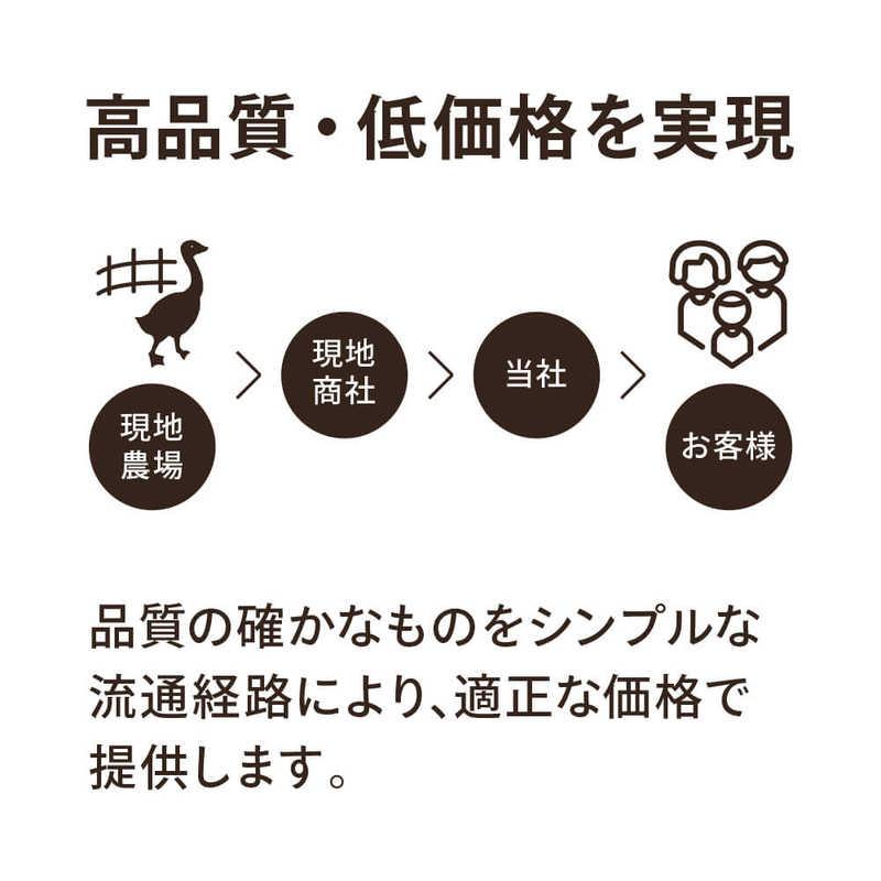 生毛工房　高品質ホワイトグースダウン95％ 生毛ふとん (2枚合わせ［本掛+肌掛］/ダブルサイズ/190×210cm)【羽毛布団】　｜y-kojima｜13