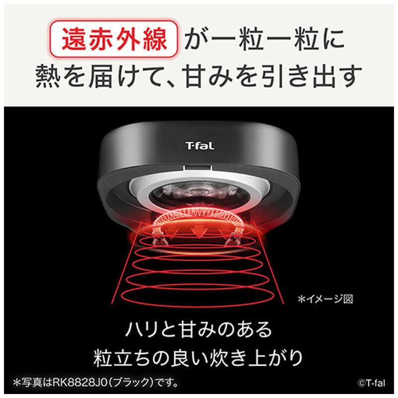T-fal 炊飯器 5.5合 ザ・ライス 遠赤外線/IH メタリック RK882CJ0