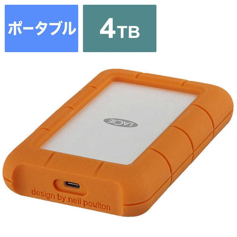 エレコム ELECOM LaCie ラシー 外付けHDD USB-C接続 Rugged Mini USB-C 