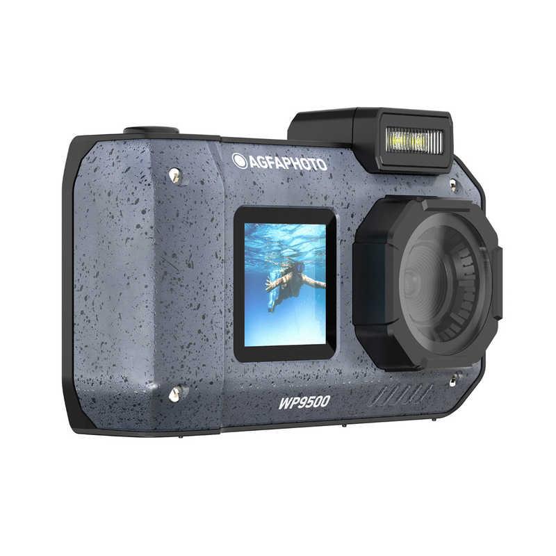 AGFA PHOTO デジタルカメラ ［防水＋防塵］ ブラック WP9500BK