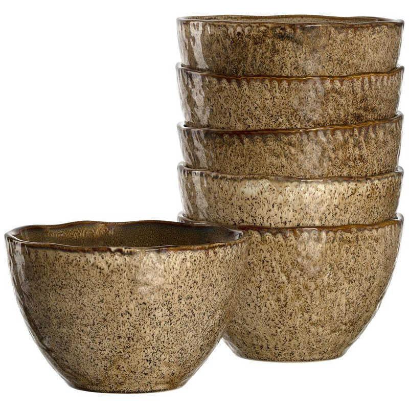 LEONARDO ボウル6P/ D15cm サンド Matera [980ml /15] 018535