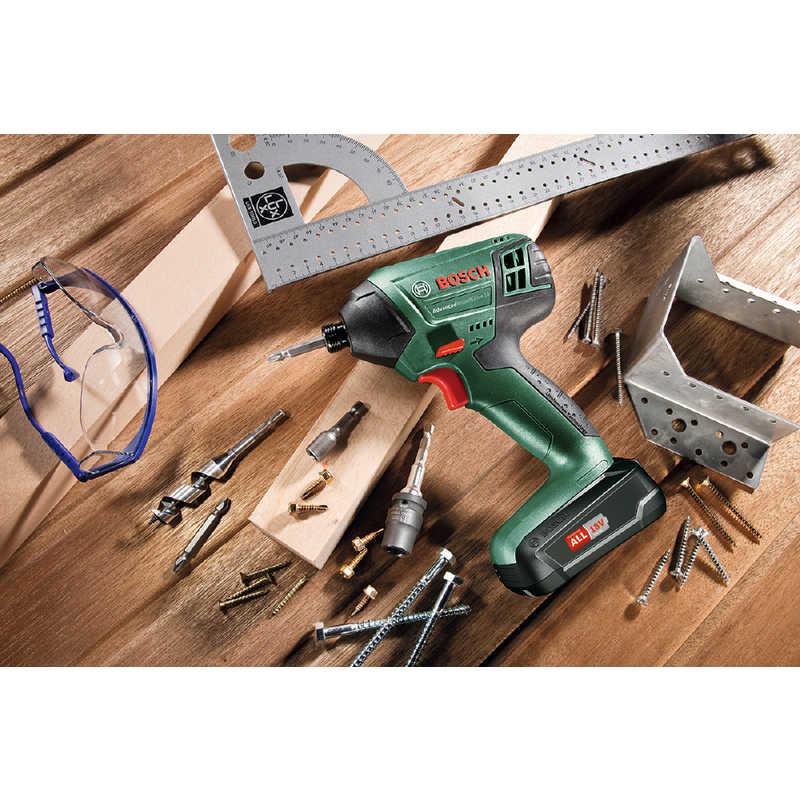 BOSCH 18Vコードレスインパクトドライバー(1.5Ahバッテリー2個付