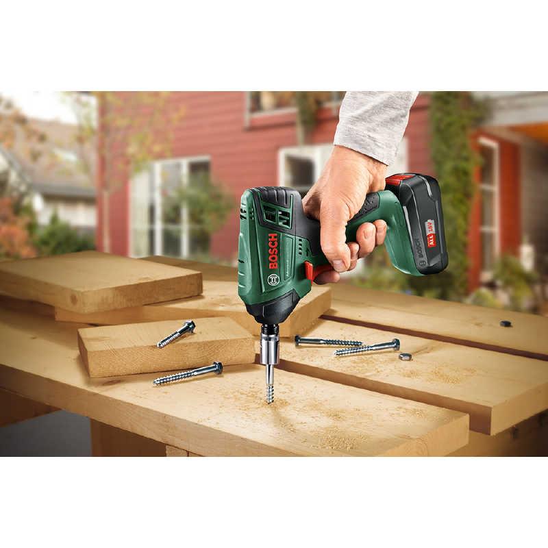 BOSCH 18Vコードレスインパクトドライバー(1.5Ahバッテリー2個付