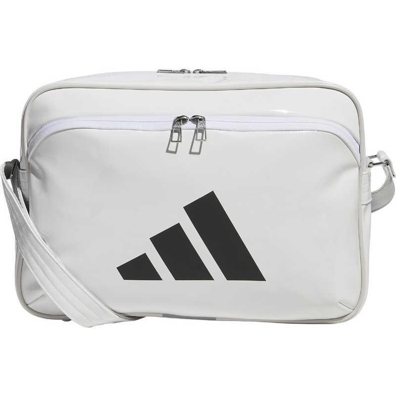 アディダス　ユニセックス エナメルバッグ ホワイト NS　BUZ85_25FW の商品画像