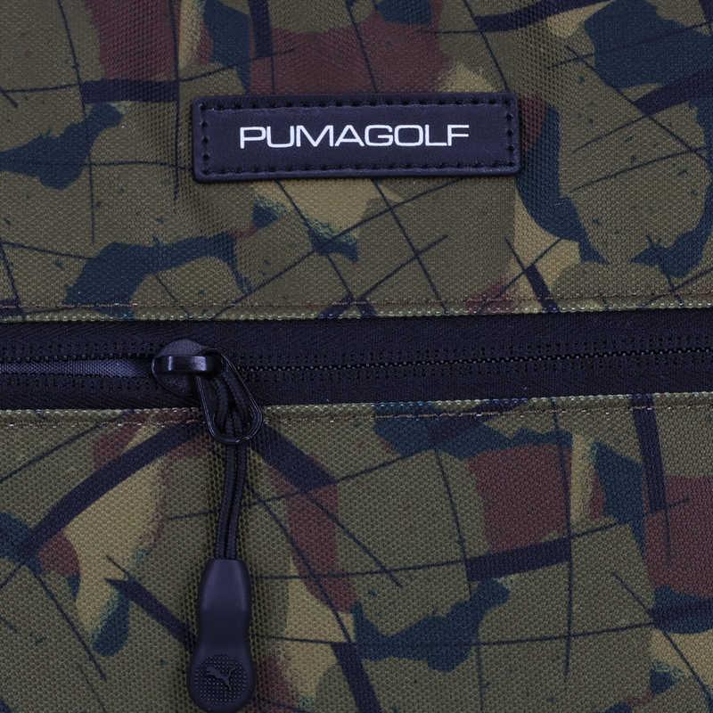 プーマ　ゴルフ LEOCAMO AOP 保冷ラウンドバッグ DARK OLIVE　092501_25FW プーマ ゴルフ LEOCAMO AOP 保冷ラウンドバッグ DARK OLIVE