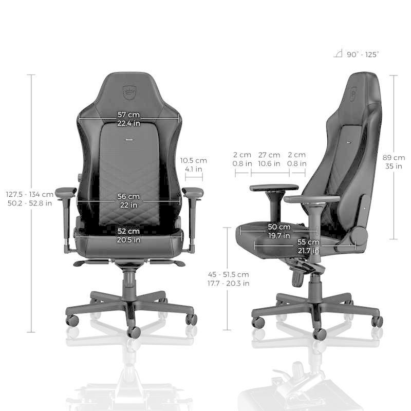 noblechairs NOBLECHAIRS ゲーミングチェア HERO ブラック NBL-HRO-PU