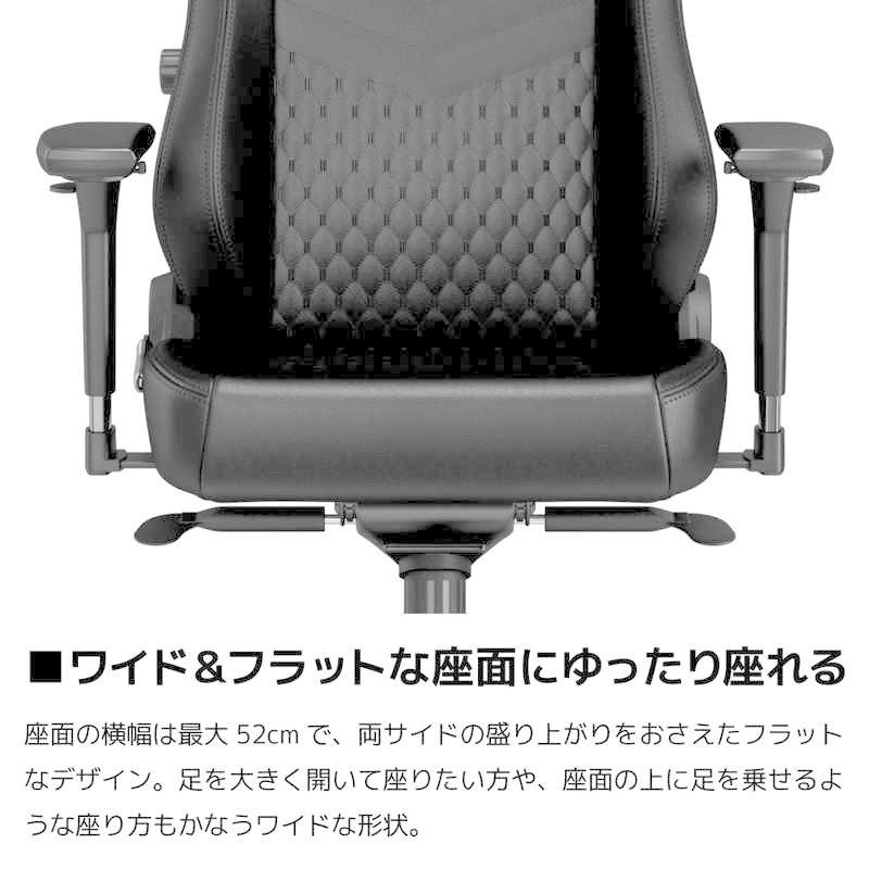 noblechairs NOBLECHAIRS ゲーミングチェア HERO Real Leather 本革