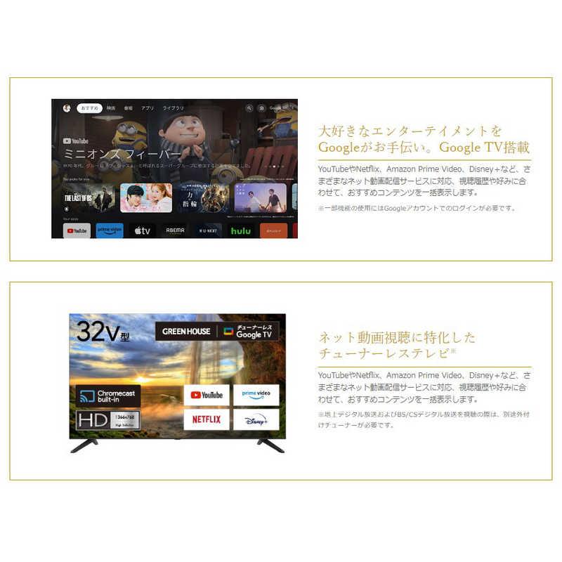 GREEN HOUSE(パソコン) グリーンハウス チューナーレステレビ GREEN HOUSE(パソコン) グリーンハウス チューナーレステレビ