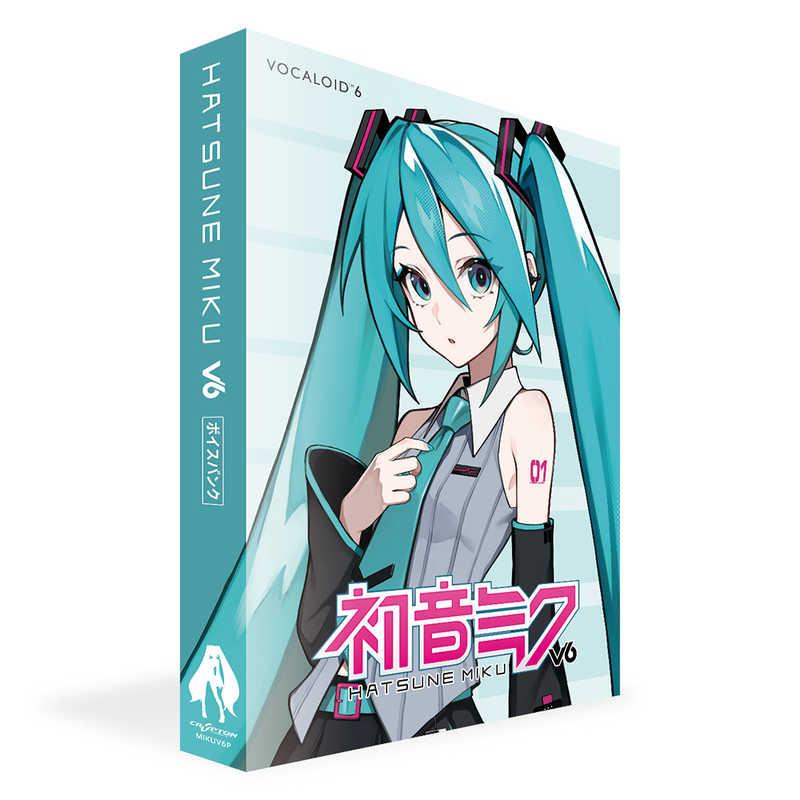 クリプトンフューチャーメディア 初音ミク HATSUNE MIKU V6 ボイス
