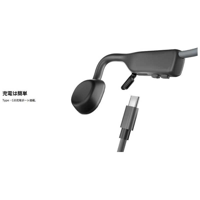 取扱店は ＳＨＯＫＺ　ブルートゥースイヤホン 耳かけ型 マイク対応 骨伝導　AFT-EP-000025