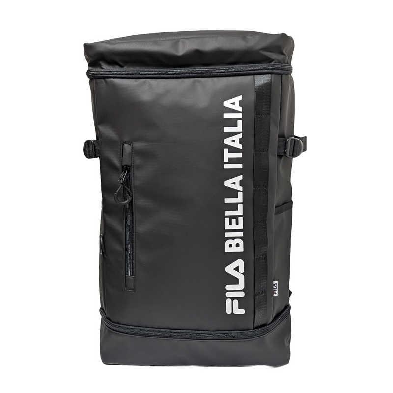 フィラ　ボックスバックパック ブラック/ホワイト　FM2430 フィラ ボックスバックパック ブラック/ホワイト FM2430 : コジマYahoo