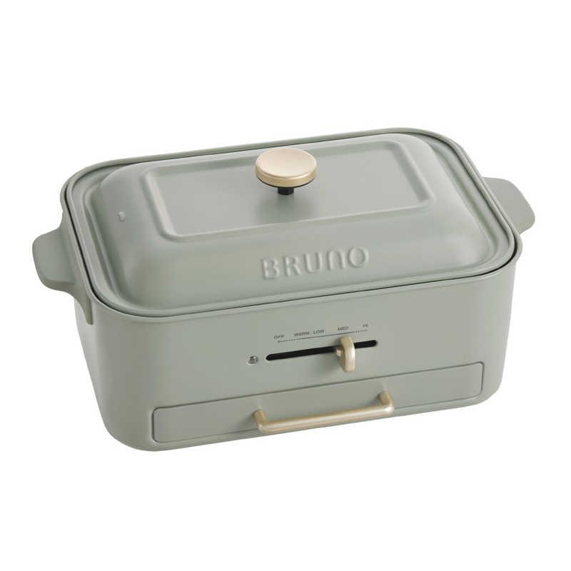 BRUNO ホットプレート BOE109-GR [グリーン]の商品画像（Yahoo!ショッピング）
