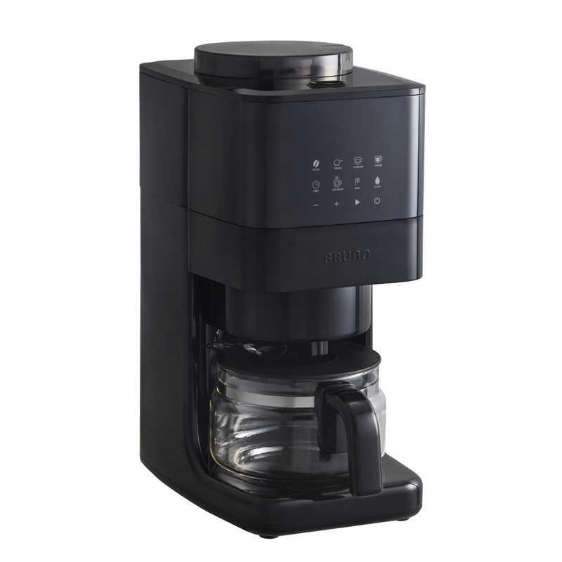BRUNO コーヒーメーカー 全自動 BOE144-BK Amazon | BRUNO ブルーノ コーヒーメーカー 全自動 コーン式 ミル付き