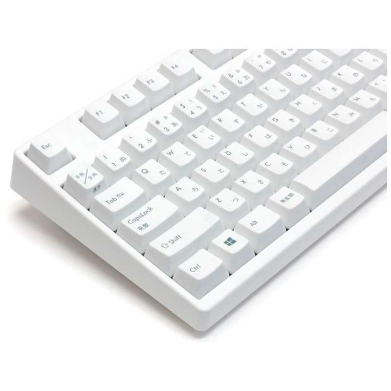 341 FILCO ホワイト 日本語配列 有線キーボード FILCO 有線キーボード かな有り/テンキー無し 茶軸(日本語配列91キー