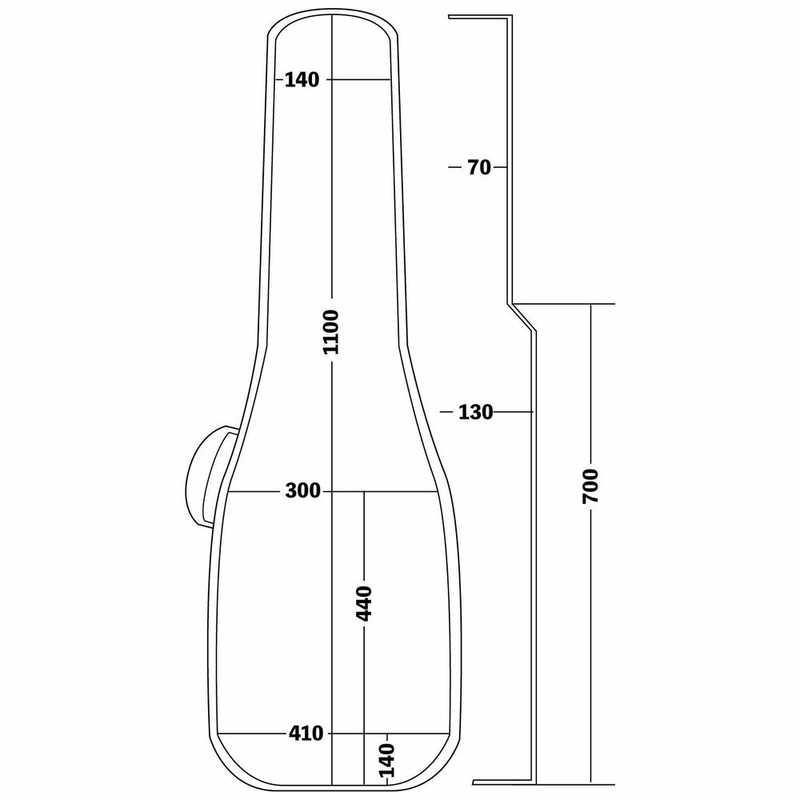 キクタニ ギターケース GVB-30Wの画像