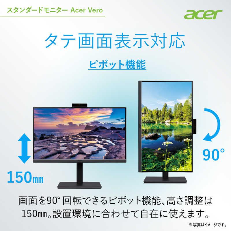 ACER エイサー　Vero 23.8型スタンダードモニター ［23.8型 /フルHD(1920×1080) /ワイド］ ブラック　B247YDEbmiprczxv｜y-kojima｜06