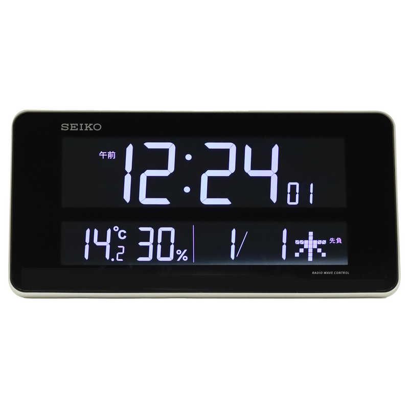 SEIKO（セイコー） 電波交流式掛け時計 DL208W : コジマYahoo!店