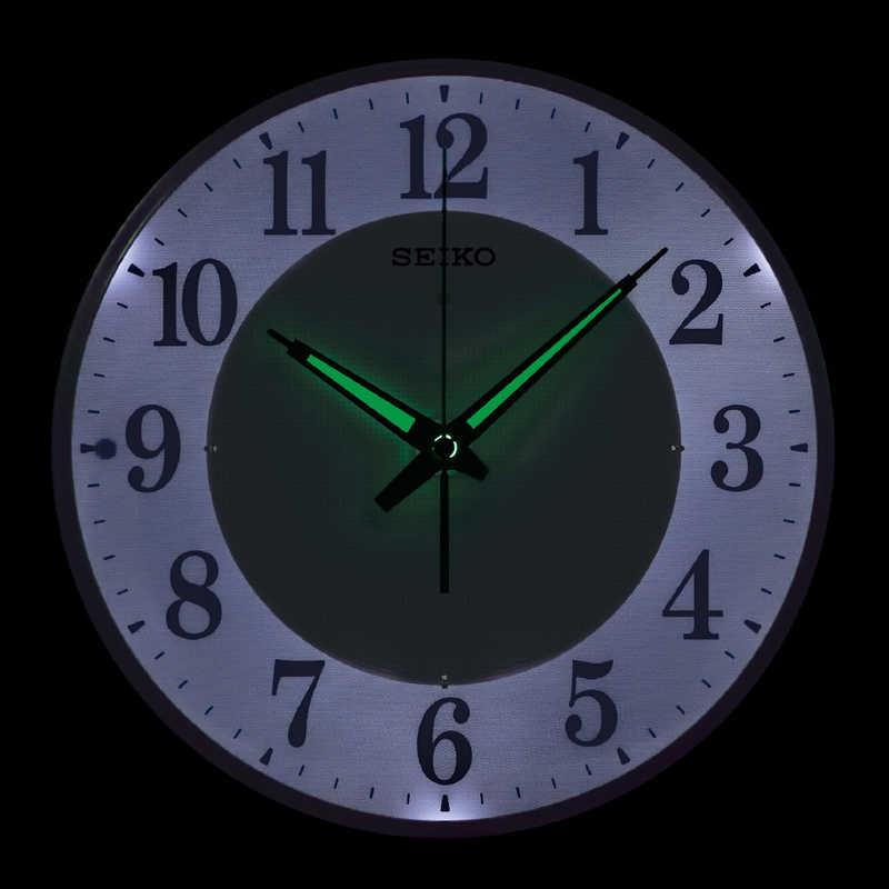 【大特価セール】SEIKO壁掛け時計 KX240B SEIKO セイコー 電波自動点灯掛け時計 「ファインライトNEO