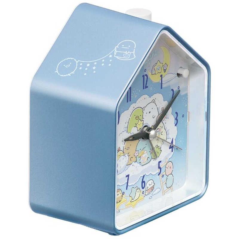 SEIKO セイコー 目覚まし時計 (すみっコぐらし) ［アナログ］ 薄