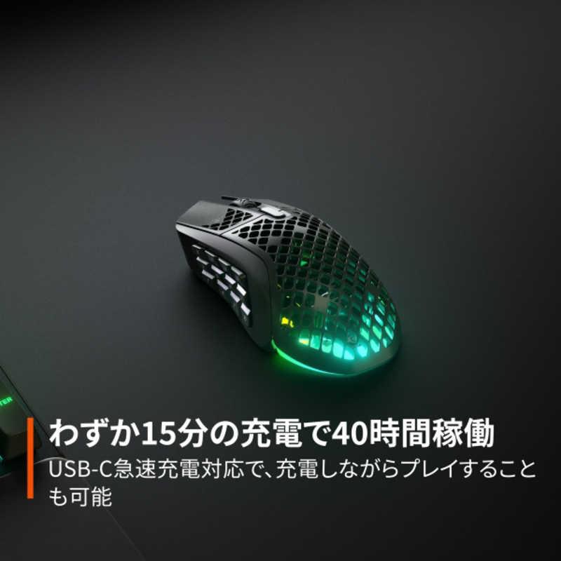 STEELSERIES ゲーミングマウス Aerox 9 Wireless [光学式 /有線／無線