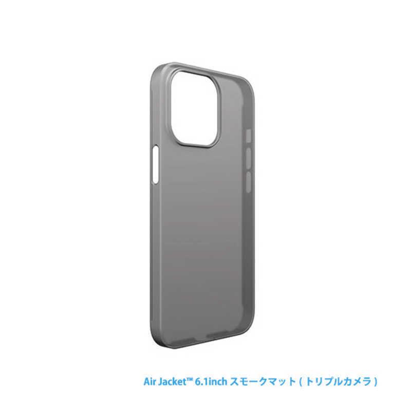 パワーサポート　iPhone 13 Pro6.1inch 3眼対応 Air Jacket スモークマット POWER SUPPORT　PIPT70｜y-kojima｜02