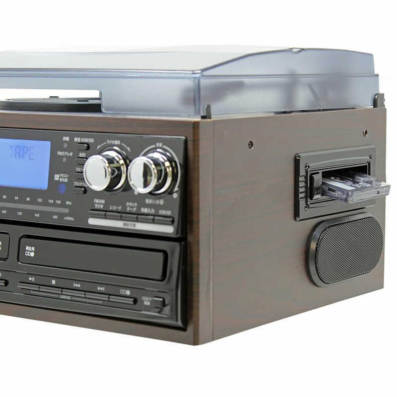 WINTECH スピーカー搭載ダブルCDマルチオーディオプレーヤー KRP