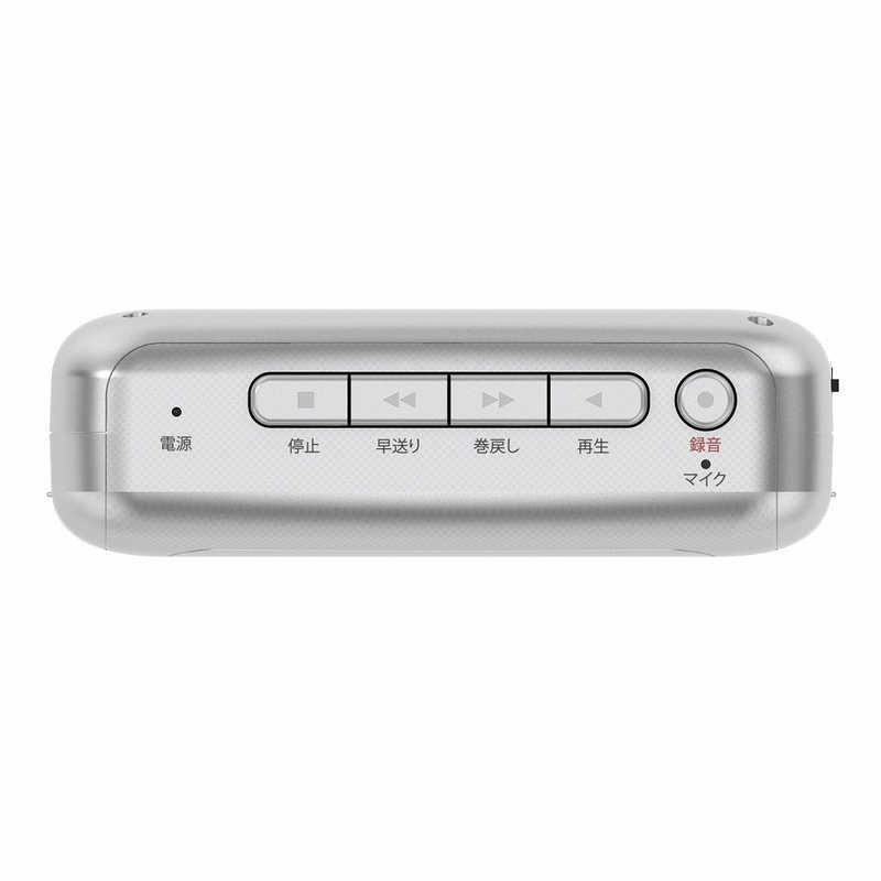 WINTECH ステレオ再生対応カセットテープレコーダー シルバー PCT-05SR