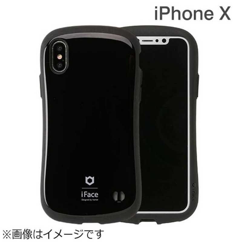 Hamee HAMEE iPhone X用 iFace First Classケース ブラック Hamee HAMEE iPhone X用 iFace First Classケース ブラック