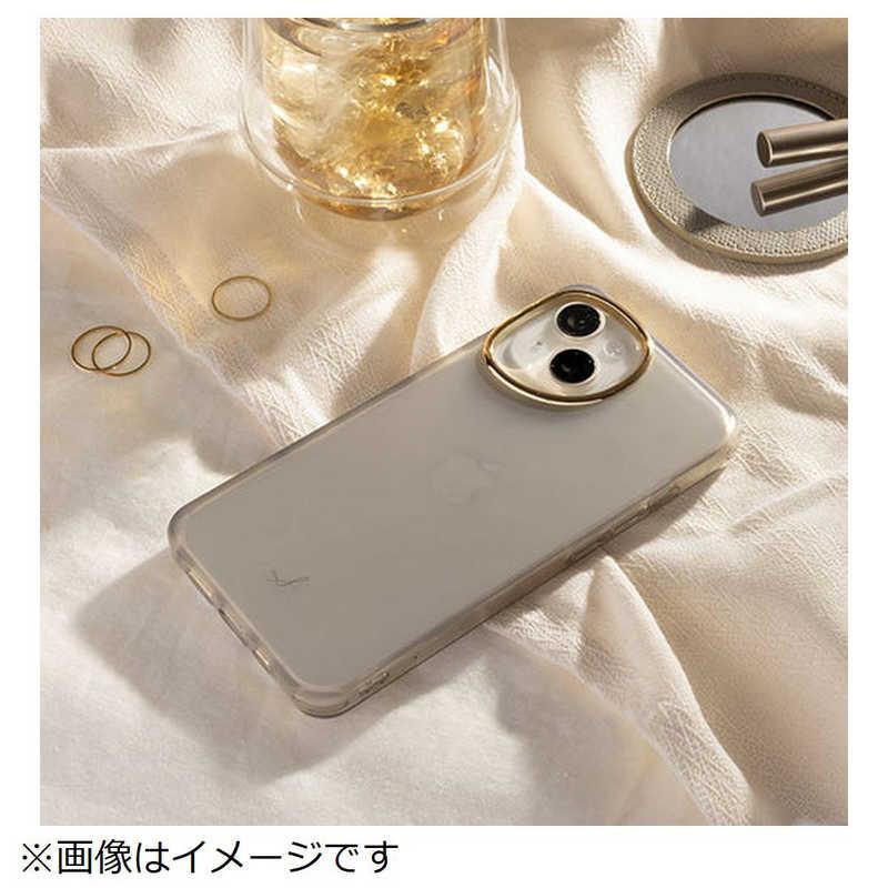 HAMEE iPhone 15専用 salistyクリアカラー耐衝撃ハードケース