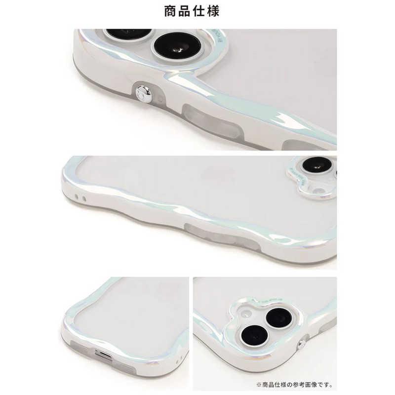 HAMEE ［iPhone 16専用］iFace BeBling クリアケース iFace シルバー