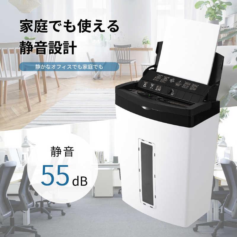 アスカ　置くだけ簡単 自動細断 細断サイズ3×10mm マイクロカットオートフィードシュレッダー Asmix ［マイクロカット /A4サイズ］　S79MF_6