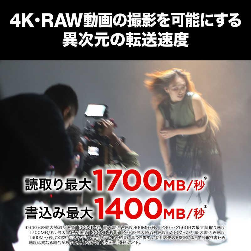 SanDisk サンディスク CFexpress Type B カード エクトリーム SanDisk サンディスク CFexpress Type B カード エクトリーム