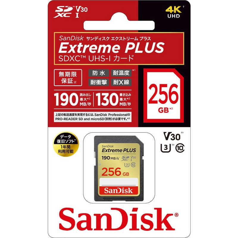 サンディスク　SanDisk Extreme PLUS SDXC UHS-Iカード[256GB]　SDSDXWA-256G-JNJIP｜y-kojima｜06