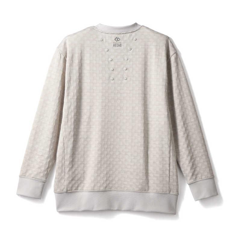 コラントッテ　レスノ マグネリカバリーウェアロングスリーブ(Lサイズ/杢ベージュ) Colantotte ［(約)身丈72×身幅56×裾幅54x袖丈57(cm)］　AJCJC55L_1