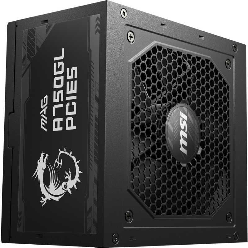 MSI　PC電源［750W /ATX /Gold］　MAGA750GLPCIE5（Yahoo!・コジマYahoo!店）