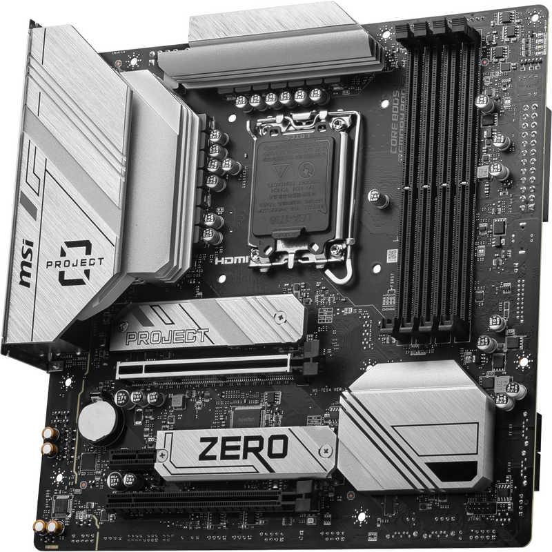 MSI マザーボード［MicroATX］ B760MPROJECTZERO : コジマYahoo!店