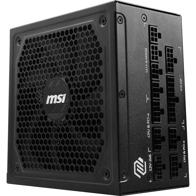 MSI　MAG A1000GL PCIE5 ［1000W /ATX /Gold］　MAGA1000GLPCIE5