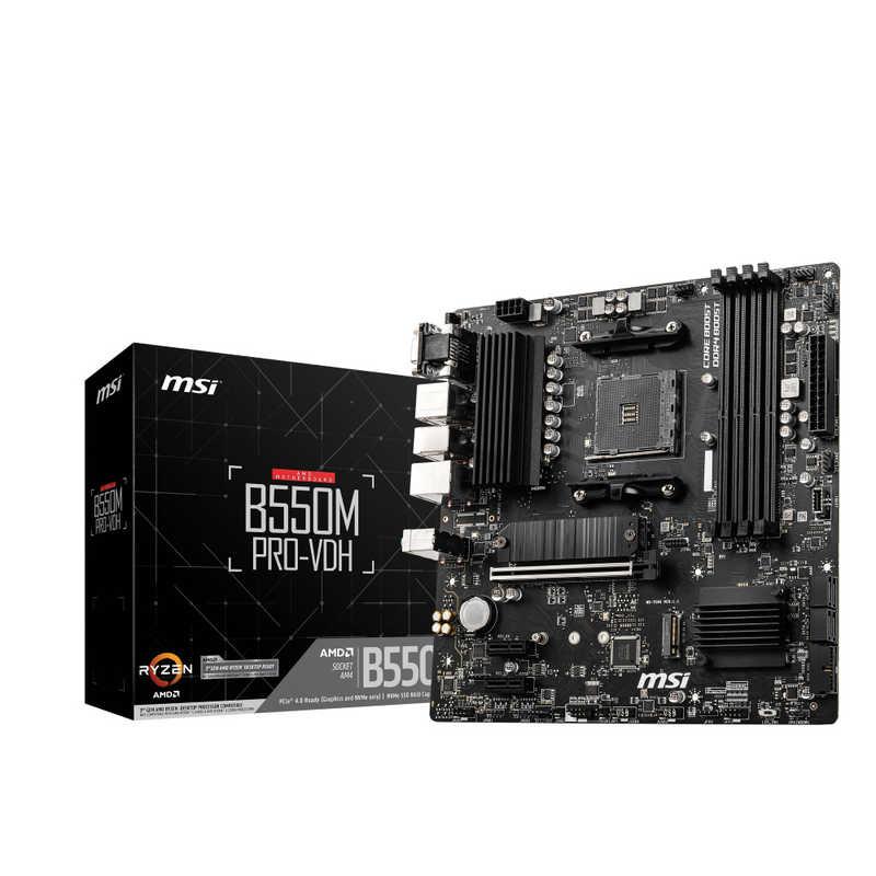 MSI マザーボード［MicroATX］ B550M PRO-VDH : コジマYahoo!店 - 通販