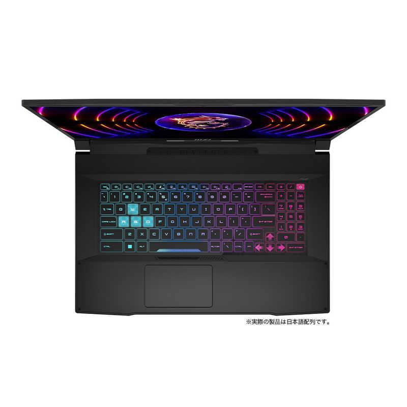 MSI ゲーミングノートパソコン ［17.3型 /Windows11 Home /intel Core 